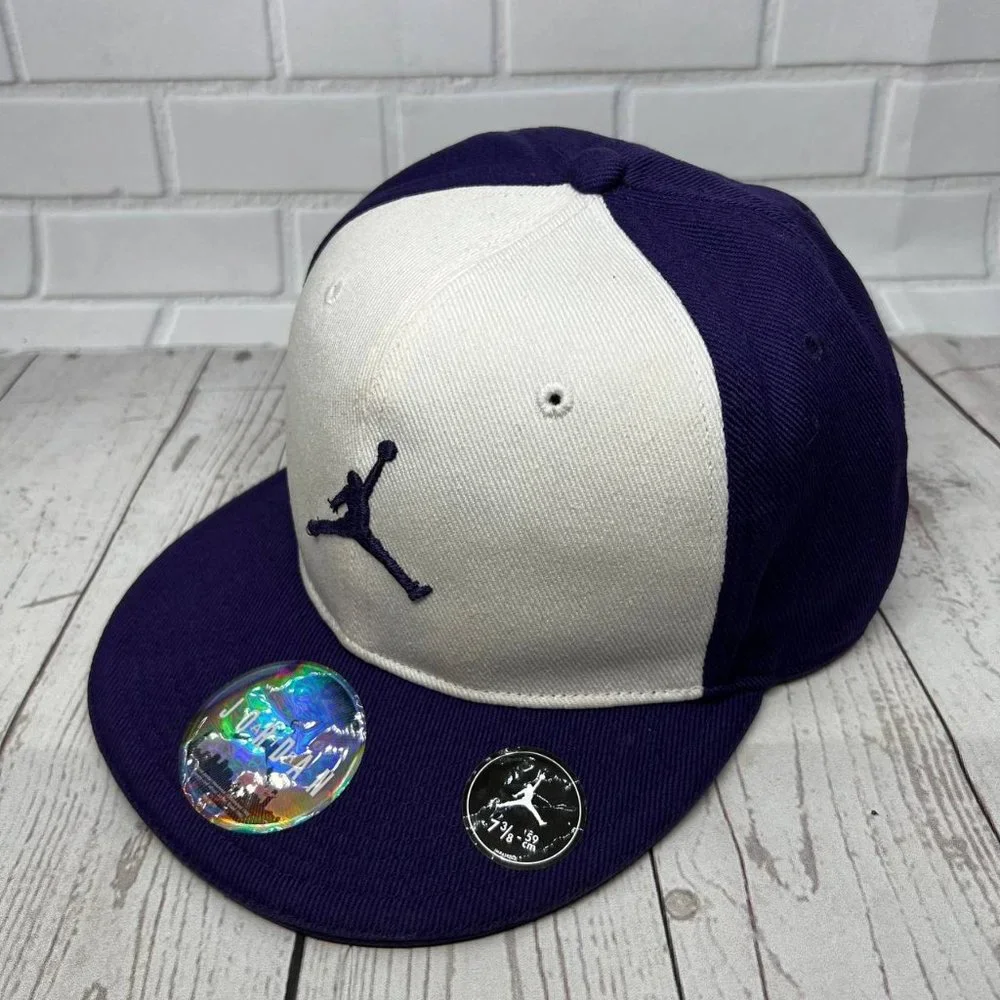 Air Jordan Grape 7 3/8 Jumpman Hat Fitted Cap‎ Men